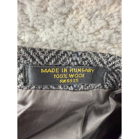 Woodmere Sz 41L Wool Career Notched Blazer Jacket Gray Long Sleeve Button Lined - Picture 6 of 10